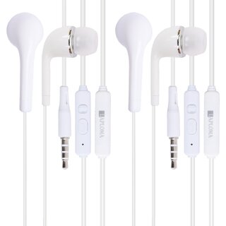                       LAPLOMA in Ear Wired Earphones Tonal, Handsfree with Powerful 9mm Drivers Stereo Sound and Noise Cancellation with 1.2m                                              