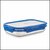 BLAZE Stainless Steel Tiffin Box with 4 Side Lock Lid, 900 ml and Inner Stainless Steel Container Blue lunch boxes