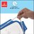 BLAZE Stainless Steel Tiffin Box with 4 Side Lock Lid, 900 ml and Inner Stainless Steel Container Blue lunch boxes