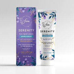fiora Serenity Foot Repair Cream, Fast Relief for Dry, Cracked, Itchy Feet 50 g