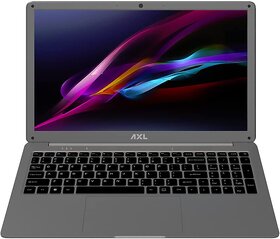 AXL Laptop (Vayu Book) Newly Launched Thin  Light  15.6 Inch HD Display 4GB/256GB SSD  1920  1080 FHD IPS, Space Grey