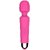 Manking Magic Waterproof Personal Wand Massager, Mini Handheld Rechargeable Neck Shoulder Back Body Massage With 8 Powerful Speeds, Muscle Aches Massager (Pink)