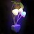 Zekaro Mushroom Night Light Home Decor Lighting In Star Room Multicolor Night Lamp Night Lamp (15 Cm, Multicolor)