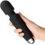 Manking Magic Waterproof Personal Wand Massager, Mini Handheld Rechargeable Neck Shoulder Back Body Massage With 8 Powerful Speeds  Muscle Aches Massager (Black)