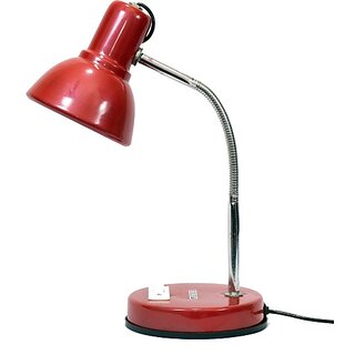                       Lamp for Living Room Bedroom Office Study Room (Red) Study Lamp (44 cm, Red)                                              