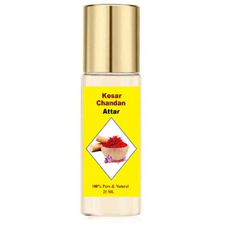 Kesar Chandan Premium Attar Made With Pure Sandal Kesar For All Types of Pujan Kesar Chandan Premium Attar Made With Pure Sandal Kesar For All Types of Pujan