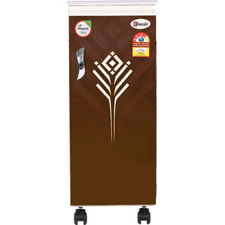Classic Atta Chakki Fully Automatic 2 IN 1 Domestic Flour Mill, (CLASSIC 2 IN 1 - WOODEN BROWN) ISI Premium Plywood Body with Inside Fully Stainless Steel, Aatta Maker, Atta chakki, Gharghanti Specially For Masala & Grains Grinding (2 in 1) With Standard