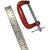 Scorpion C-Clamps Set of 4 Pcs For Metalworking, Woodworking, Max Jaw Opening 3-Inch