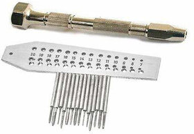 Scorpion Mini Tap and Die Set 14 Taps  Screwplate  Pin Vise Set 0.7-2mm