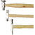 Scorpion Set of 3 Jewelry Making Hammers Chasing Hammer Ball Peen  Watchmakers Riveting