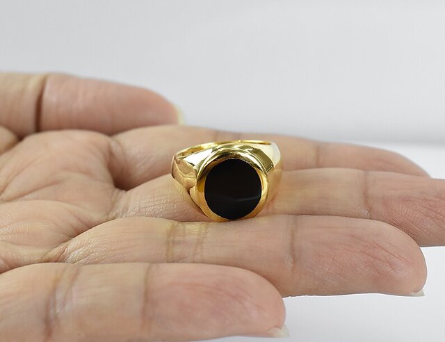 Black Hakik Ring