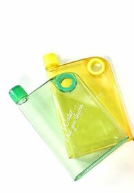 Urja 107 380 ml Bottle (Pack of 2, Yellow, Green, Plastic)