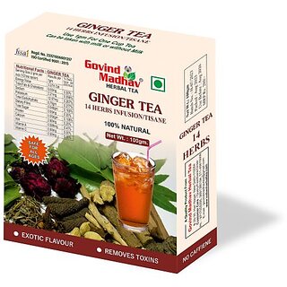                       Ginger Tea 100 gm X Pack of 1                                              