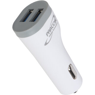                       Parcon 3.4A Turbo dual Port Car Charger                                              