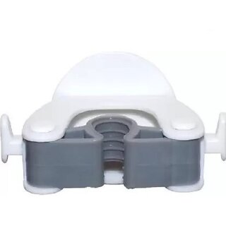 Urja White Plastic Broom Holder (1 Holders)