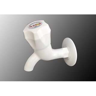 Urja Enterprise Short Angle Cook Pvc And Wall Mounted Faucet Handle (Push On) Angle Cock Faucet (Wall Mount Installation Type)