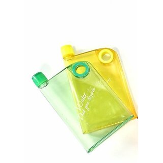                       Urja 107 380 ml Bottle (Pack of 2, Yellow, Green, Plastic)                                              