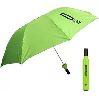                       Urja Enteprise Trending 0% Decent Look Deco Wine Bottle Travel Umbrella Umbrella (Multicolor) Umbrella (Multicolor)                                              
