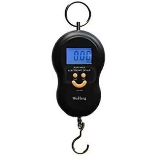 Urja Enterprise 40Kg 10g Portable Handy Pocket Smile Mini Electronic Digital LCD Weighing Scale Weighing Scale (Multicolor)