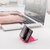 Combo of Spiral Charger Cable Cord Protector (4 Piece) with Universal Phone Pyramid Shape Holder Mobile Stand (1 Piece)