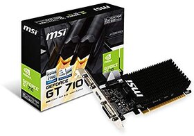 MSI GT 710 2 GB ddr3sdram pcie 2GD3H LP DDR3 Gaming Graphic Card