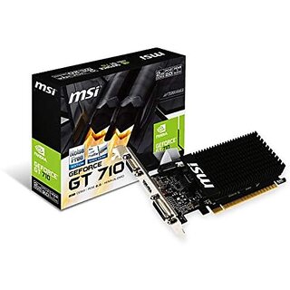 MSI GT 710 2 GB ddr3sdram pcie 2GD3H LP DDR3 Gaming Graphic Card