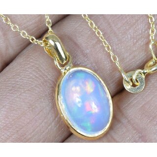 Opal Natural Energized Certified Bronze Opal pendant silver plated Opal Natural Energized Certified Bronze Opal pendant silver plated