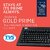 TVS ELECTRONICS Gold Prime Mechanical Wired Keyboard  Dustproof Key switches  Guaranteed 50 Million keystrokes  1.5 Meter USB Cable, USB Gold Keyboard (Black)