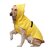 Birds' Park Dog Rain Coat for Your Pet (Yellow, 28-inch)