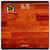 Healthgenie Digital Weight Machine with Magic Hidden Display Magically Appears as You Step on  HD-321 (RED WOOD)
