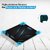 Healthgenie Digital Weight Machine Thick Tempered Glass LCD Display ( Sharp Blue)