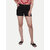 Women Solid Black Shorts