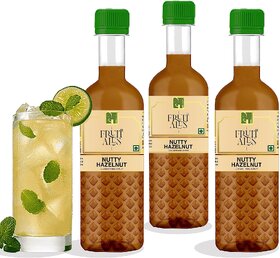 Dhampure Speciality Nutty Hazelnut Mocktail Cocktail Vodka, Rum, Gin Mixer, Makes 1012 Drinks per bottle, 900ml