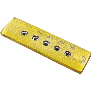 Scorpion Drawing Wire Brass Plate With Tungsten Hole To Draw Wire 31-35 SWG Scorpion Drawing Wire Brass Plate With Tungsten Hole To Draw Wire 31-35 SWG