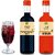 Dhampure Speciality Assorted Mocktail Syrup Mixer - Blue Curacao  Grenadine Flavouring Syrup 2x300 Ml
