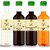 Dhampure Speciality Lemon Litchi, Himalayan Apple, Lime Ice Tea, and Passion Fruit Flavoured Syrups 4x300 Ml