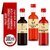 Dhampure Speciality Fruit Beer, Orange Lemonade, and Strawberry Litchi Flavouring Syrup Assorted Mocktail Syrup 3x300 Ml