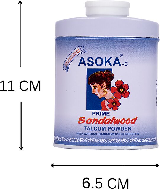 30 Gram Asoka-T Sandalwood Face Powder, Pack Type: Plastic Container at  best price in Chennai