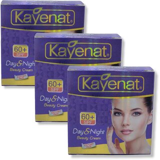                       Kayenat Day and night cream for dark circle, acne wrinkle 20g (Pack of 3)                                              