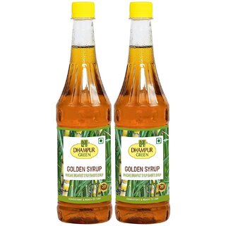                       Dhampure Speciality Pancake Breakfast Syrup, Bakers Syrup, Golden Syrup, Invert Sugar Syrup, Natural Sweetner(2x735ml)                                              