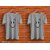 Viaan Trending Grey Printed T-shirt For Men (Pack of 2)
