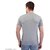 Poly Blend Grey Short Sleeves Solid Tshirts