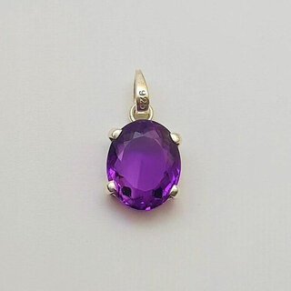 Amethyst Pendent Panch Dhaatu with Gold Plated For Men Women Gold-plated Amethyst Metal Pendant Amethyst Pendent Panch Dhaatu with Gold Plated For Men Women Gold-plated Amethyst Metal Pendant