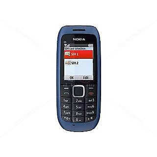 (Refurbished) Nokia C1-00 (Blue, Dual SIM, 1.8 Inch Display) - Superb Condition, Like New (Refurbished) Nokia C1-00 (Blue, Dual SIM, 1.8 Inch Display) - Superb Condition, Like New