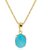 Firoza Pendant Natural stone Turquoise stone Original Astrological Purpose for men  women Gold Turquoise Stone Pendan