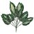 GARDEN DECO Dual Shade Big Leaf Artificial Plant for Home and Office Dcor (High Real Appearance) (1 PC)