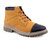 Imcolus Tan Synthtic Lace-up Boot For Men