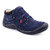 Imcolus Blue Leather Lace-up Boot For Men