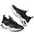 Imcolus Black Mesh Running Shoes For Men