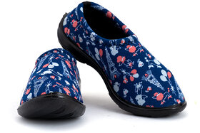 KHADIM Adrianna Blue Casual Slip On Shoe for Girls - 4.5-12 yrs (2943342)